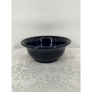 Fiestaware Cobalt Blue Bowl 9: Diameter x 3.5"‎ Tall interior scratches